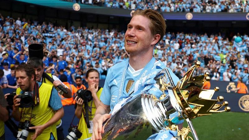 Kevin De Bruyne có nhiều danh hiệu Kevin De Bruyne có nhiều danh hiệu