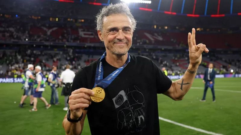 Huấn luyện viên Luis Enrique có thành tích ấn tượng ở PGS
